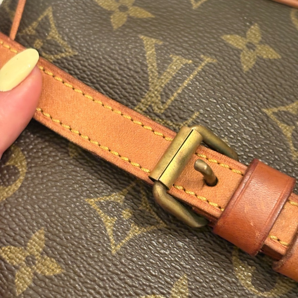 Louis Vuitton  Trocadero  monogram Monogram coated canvas leather trim two way u - Picture 5 of 16